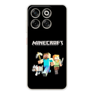 Чохол Майнкрафт на ZTE Nubia V70 (AlphaPrint) Minecraft