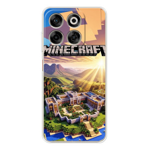 Чехол майнкрафт для ZTE Nubia V70 – MINECRAFT