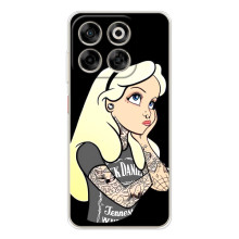 Чохол з друком для ZTE Nubia V70 - (Мода) (AlphaPrint) (Дівчина в тату)