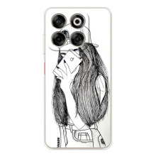 Чохол з друком для ZTE Nubia V70 - (Мода) (AlphaPrint) (Фото дівчини)