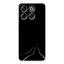 Чехол с картинками на черном фоне для ZTE Nubia V70 – Дорога