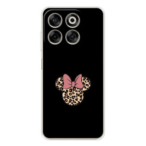 Чехол с леопардовым принтом на ZTE Nubia V70 – Леопардовая Минни