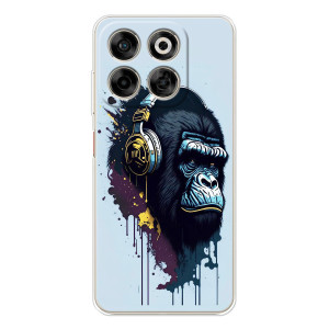 Чехол с Обезьянами ZTE Nubia V70 - (AlphaPrint)