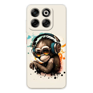 Чехол с Обезьянами ZTE Nubia V70 - (AlphaPrint)