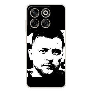 Чехол для ZTE Nubia V70 (AlphaPrint - с принтом Зеленского)