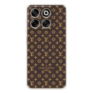 Чехол Стиль Louis Vuitton на ZTE Nubia V70 – Фон Луи Виттон