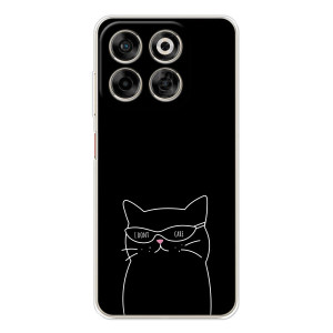 Чехол с рисунком кот на ZTE Nubia V70