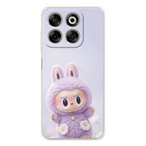 Чехол с принтом Лабубу для ZTE Nubia V70