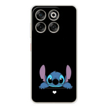 Чехол с принтом Стич на ZTE Nubia V70 – Стич на черном