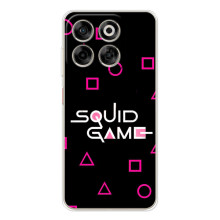 Чехол Гра в кальмара для ZTE Nubia V70 – Логотип игры кальмара