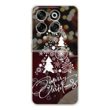 Рождественские Чехлы для ZTE Nubia V70 (VPrint) (Елочка узорная)