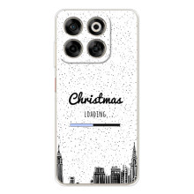 Рождественские, Праздничные Чехлы для Нубия В70 (Рождество загружается)