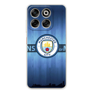 Силиконовые Чехлы принт Футбол на ZTE Nubia V70 – ManCity
