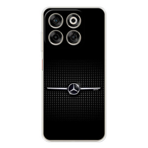 Силиконовый бампер с картинкой машины на ZTE Nubia V70 – Mercedes