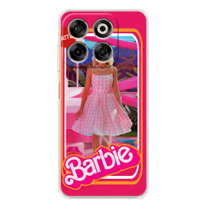 Силиконовый Чехол Барби Фильм на ZTE Nubia V70 (Барби Марго)