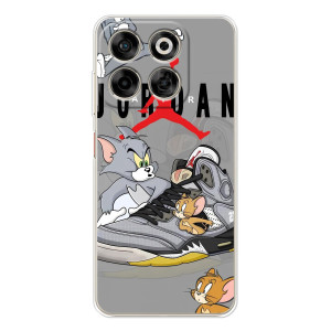 Силиконовый Чехол Nike Air Jordan на Нубиа В70 (Air Jordan)