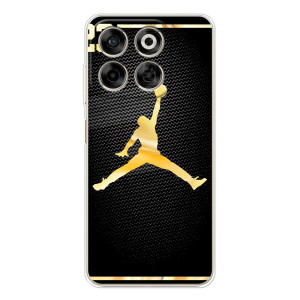 Силиконовый Чехол Nike Air Jordan на Нубиа В70 (Джордан 23)