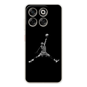 Силиконовый Чехол Nike Air Jordan на Нубиа В70 (Джордан)
