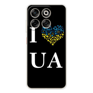 Силиконовый Чехол на ZTE Nubia V70 (Я-Украина) – I Love UA
