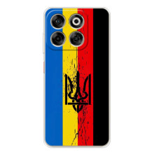 Украинские Чехлы для ZTE Nubia V70 с картинкой УПА (AlphaPrint) (Прапор УПА)