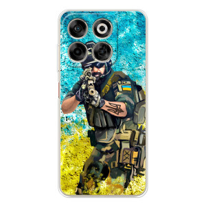 ЗСУ Чехлы (TPU) для ZTE Nubia V70 – ЗСУ  Воин