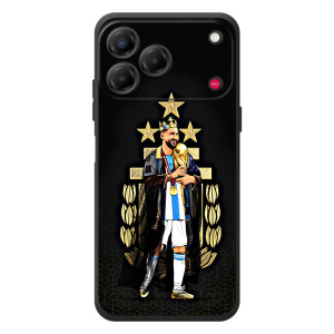 Чехлы Лео Месси Аргентина для ZTE Nubia V80 Design (Месси король)