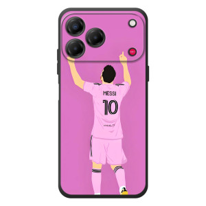 Чехлы Лео Месси в Майами на ZTE Nubia V80 Design (Празднование Месси)