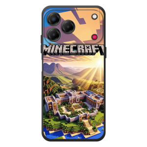 Чехол майнкрафт для ZTE Nubia V80 Design (MINECRAFT)