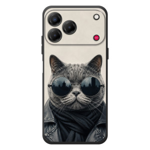 Чехол на тематику: Коты для ZTE Nubia V80 Design (Модный кот)