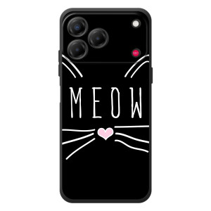 Бампер с изображением Котиков для ЗТЕ Нубия В80 Дизайн (КОТИК MEOW)