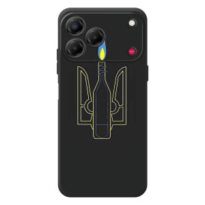 Чехол с картинкой (Патриотический ГЕРБ) на ZTE Nubia V80 Design (Герб - Молотова)