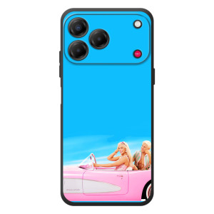 Силиконовый Чехол Барби Фильм на ZTE Nubia V80 Design (Барби и Кен)