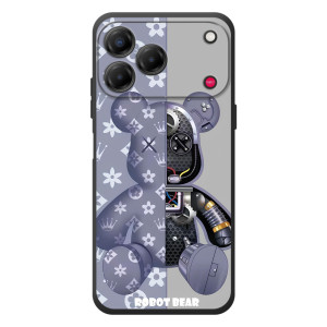 Силиконовый чехол для ZTE Nubia V80 Design (Медведь Louis Vuitton)