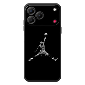 Силіконовый Чохол Nike Air Jordan на ЗТЕ Нубія В80 Дизайн (Джордан)