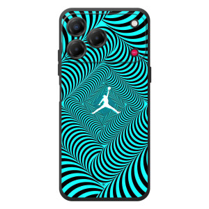 Силіконовый Чохол Nike Air Jordan на ЗТЕ Нубія В80 Дизайн (Jordan)