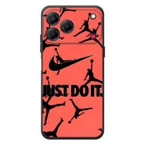 Силіконовый Чохол Nike Air Jordan на ЗТЕ Нубія В80 Дизайн (Just Do It)