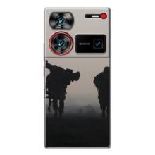 Чохли на військову тематику для ZTE Nubia Z60 Ultra – Бій солдат