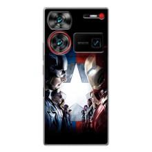 Чохли з героями Марвел ZTE Nubia Z60 Ultra (VPrint)