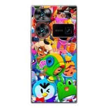 Чехлы Brawl Stars для ZTE Nubia Z60 Ultra (AlphaPrint)