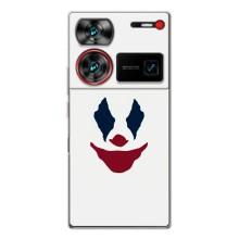 Чохли з картинкою Джокера на ZTE Nubia Z60 Ultra (Джокер обличча)