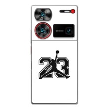 Чехлы для ZTE Nubia Z60 Ultra - с картинкой JORDAN (AlphaPrint) (Jordan 23)