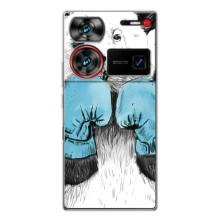 Чохли з Пандами на ZTE Nubia Z60 Ultra – Панда боксер