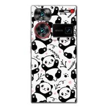 Чохли з Пандами на ZTE Nubia Z60 Ultra – Пандочки