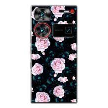 Чехлы с принтом Розочки для ZTE Nubia Z60 Ultra – Чайные розы
