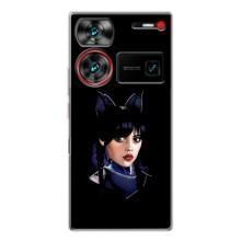 Чохол з картинкою Венсдей на ZTE Nubia Z60 Ultra – Мила Венсдей