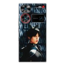 Чохол з картинкою Венсдей на ZTE Nubia Z60 Ultra – Вендсдей з ушками