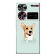Чехлы с собаками для ZTE Nubia Z60 Ultra (VPrint) (Корги)