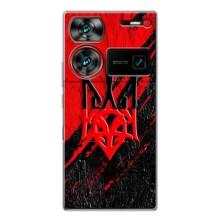 Чехлы УПА (Красно-Чёрный) на ZTE Nubia Z60 Ultra – Герб в цвете УПА