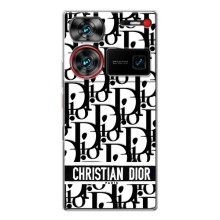 Чохол (Dior, Prada, YSL, Chanel) для ZTE Nubia Z60 Ultra (Christian Dior)
