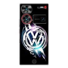 Чехол "Фольксваген" для ZTE Nubia Z60 Ultra – Volkswagen на черном